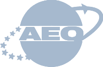 AEO engedélyezett gazdálkodó logó